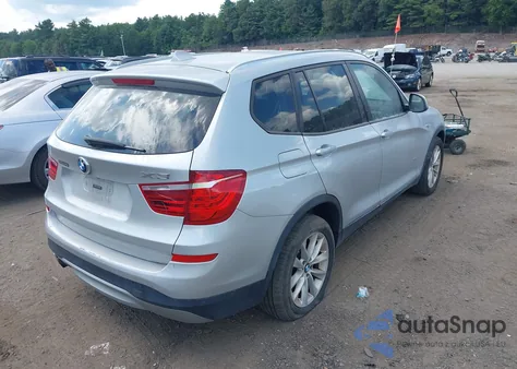 2015 BMW X3 xDrive28I из США, поврежденный, VIN 5UXWX9C56F0D49112